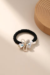 Charming Crystal Heart Decor Bow Hair Accessories