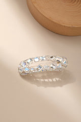 Luxury Diamond Inlaid Clear Hair Accessories