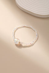 Wind Crystal Beaded Charming Pearl Bracelet
